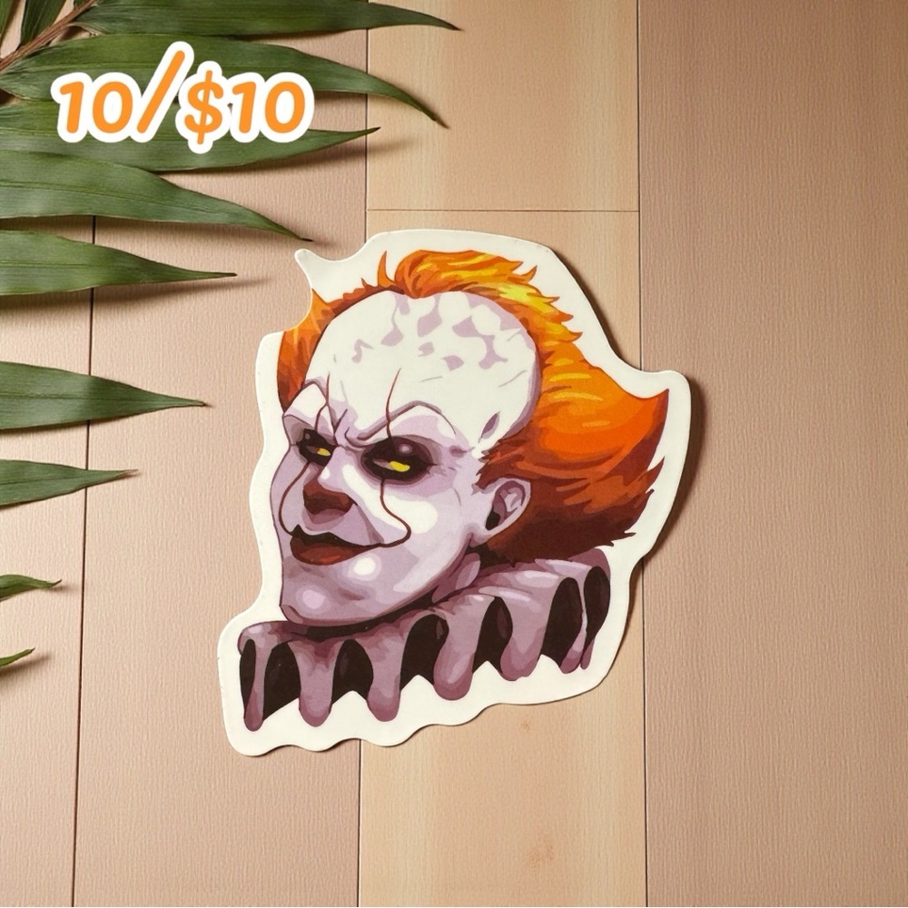Sinister Pennywise Grin Sticker – 2 1/2” Glossy Finish